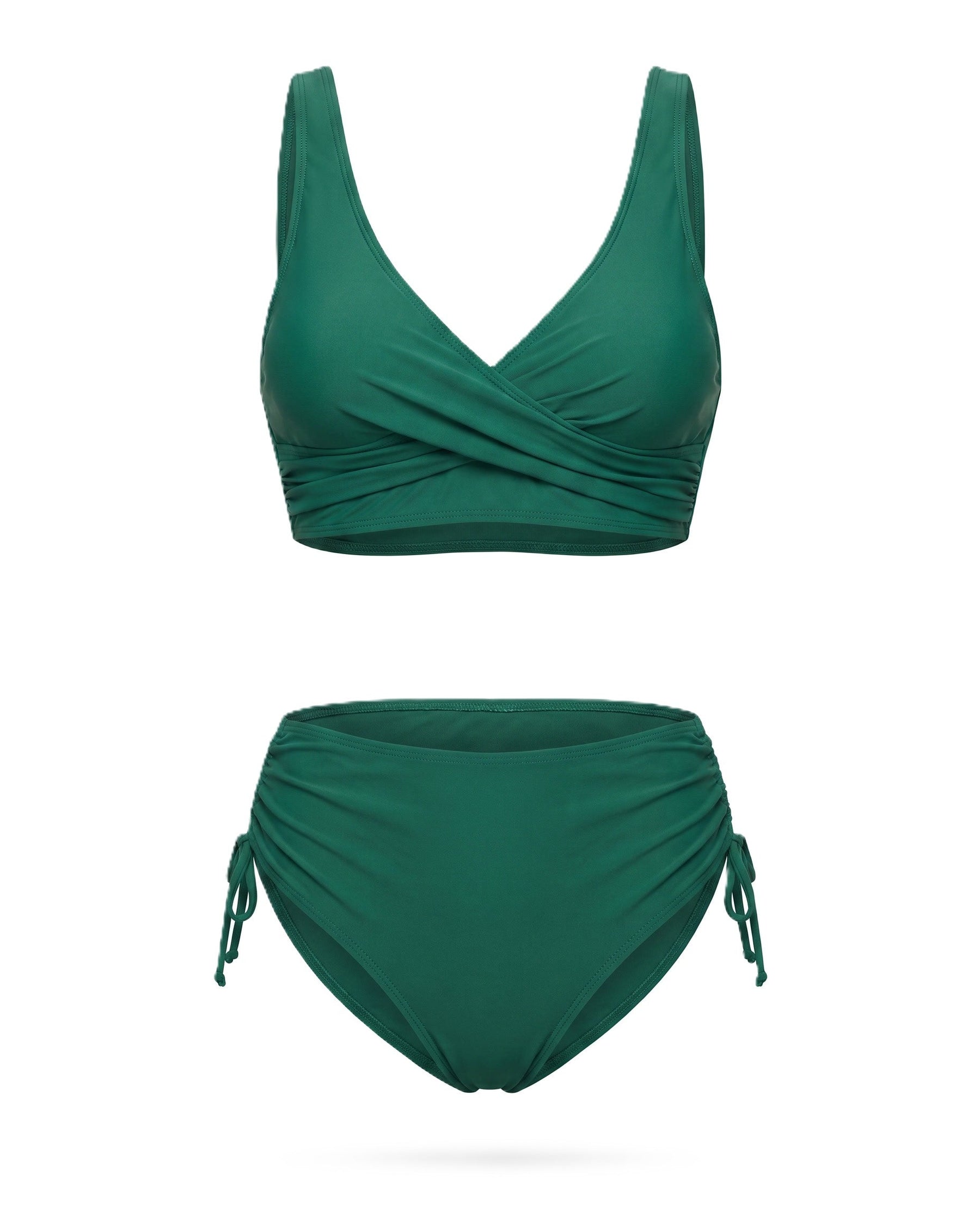Balbina™ | Bikini con detalle twist frontal y copas extraíbles