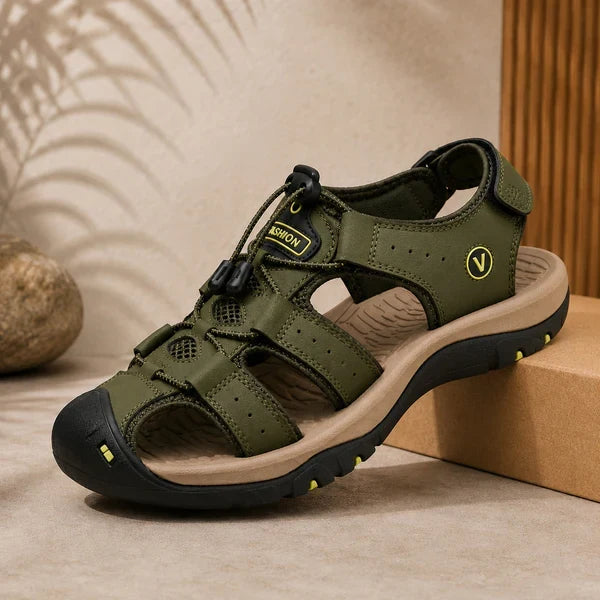 Sandalias de Cuero Premium