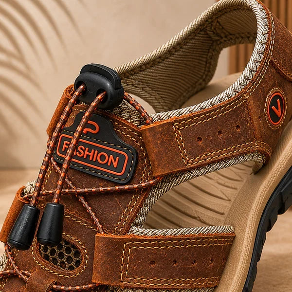 Sandalias de Cuero Premium