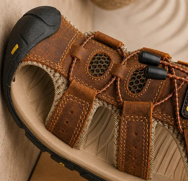 Sandalias de Cuero Premium