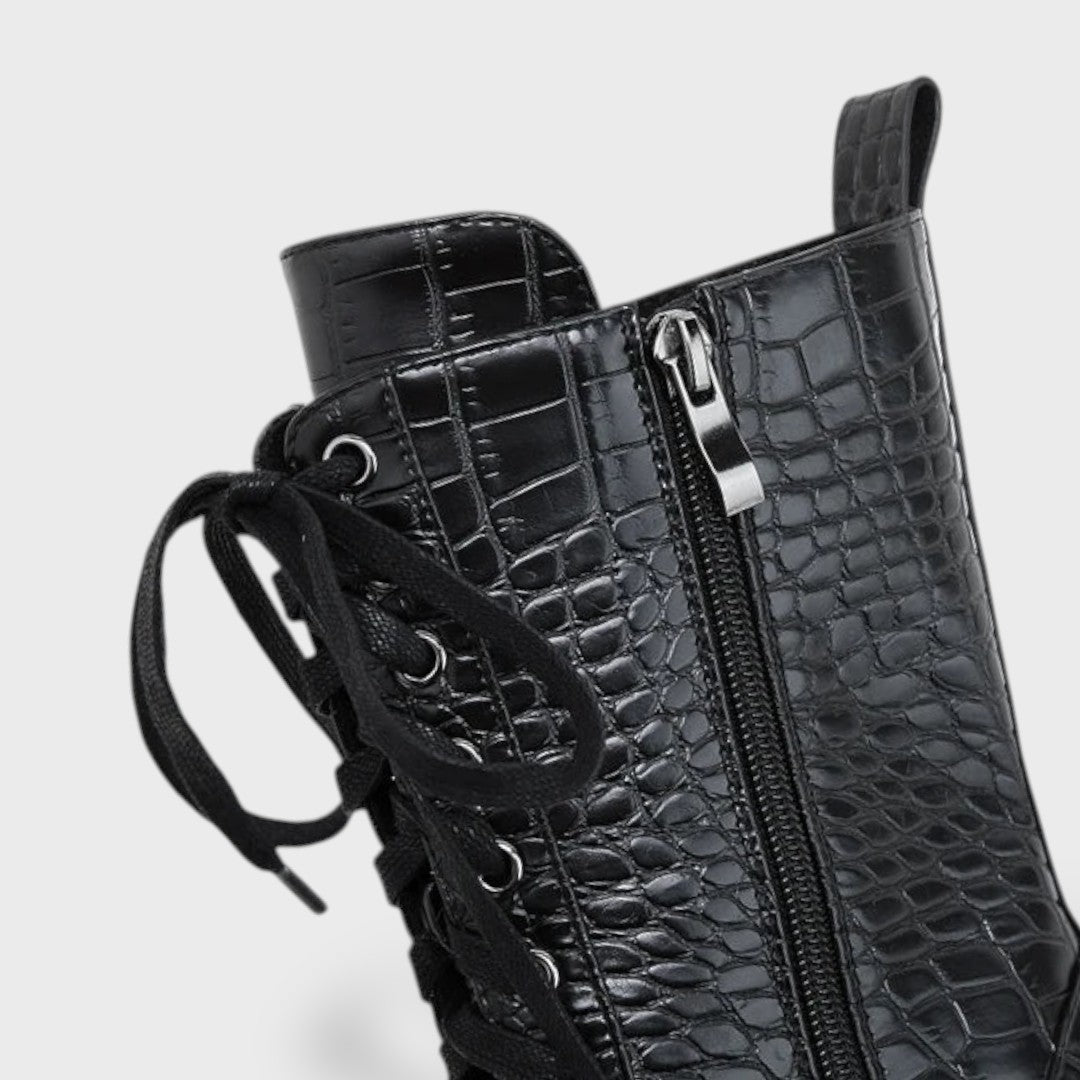 Botas Cowboy Mujer con Cordones