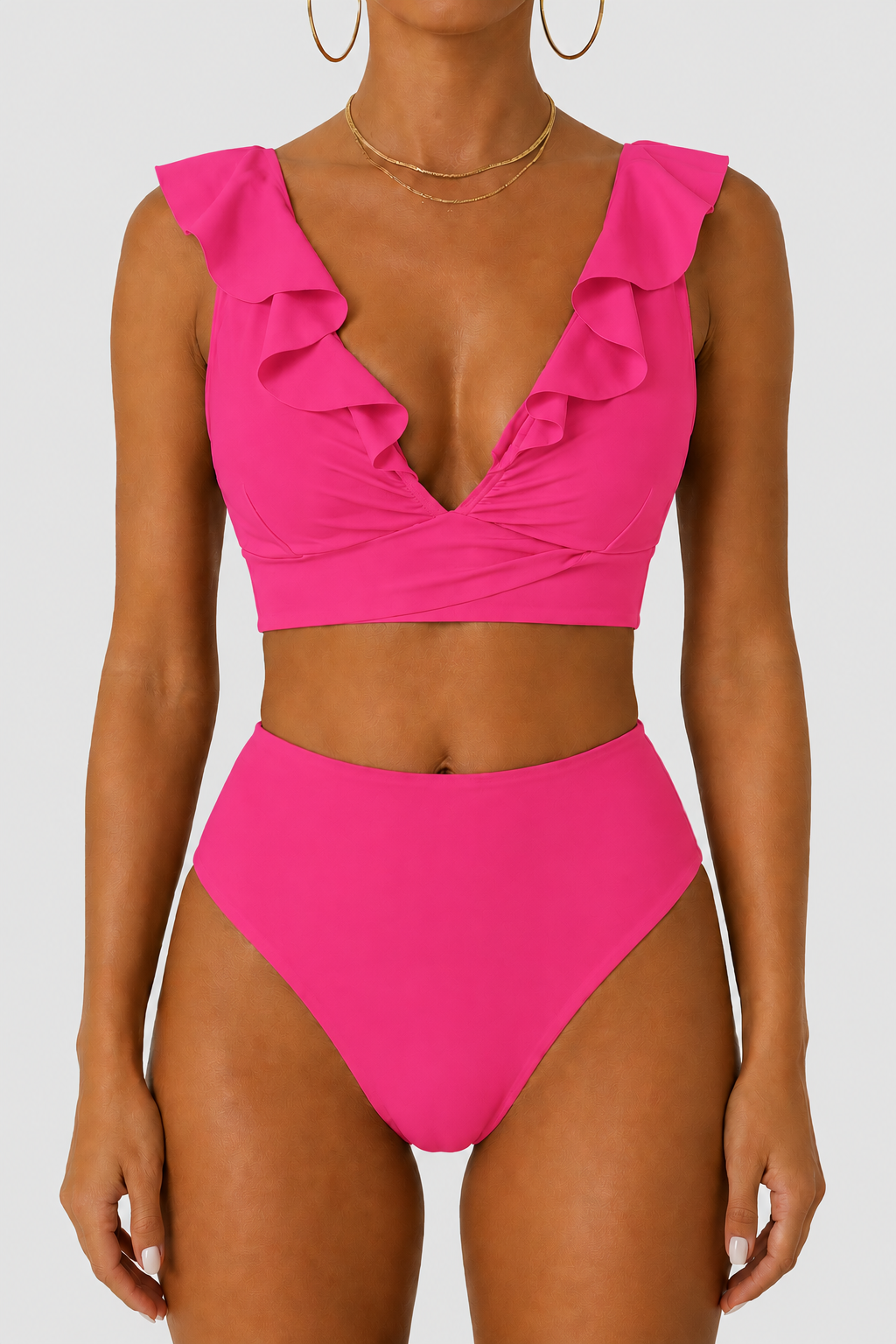 Bikini Moldeador con Volantes