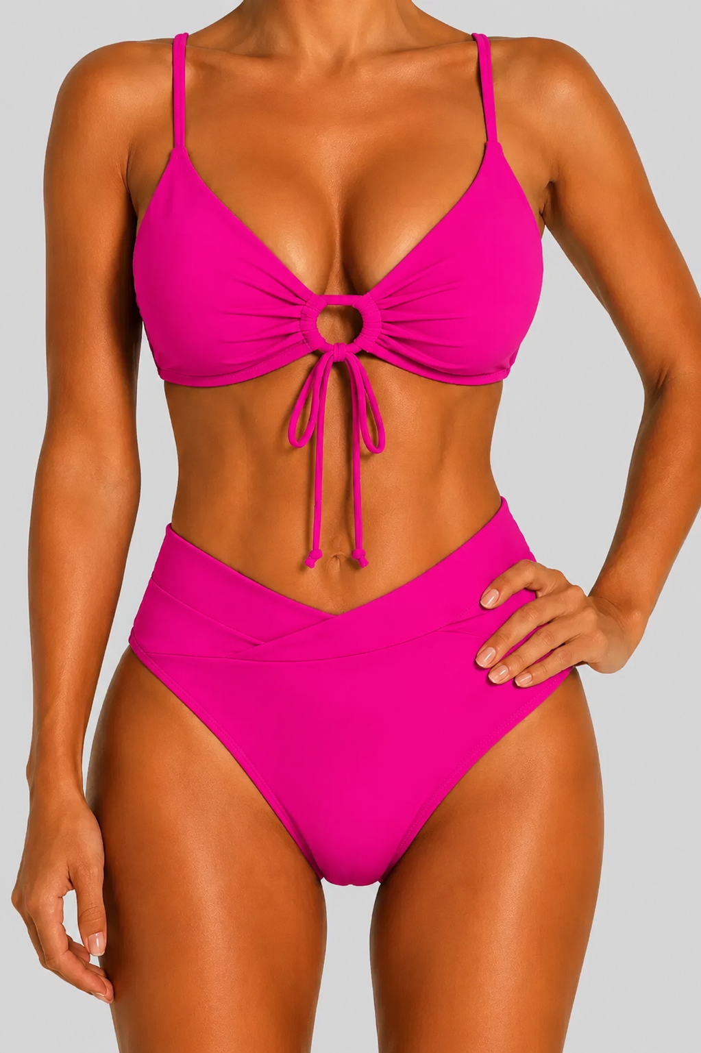 Bikini Moldeador de Talle Alto