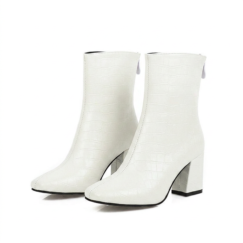 Botas Elásticas Puntera Cuadrada