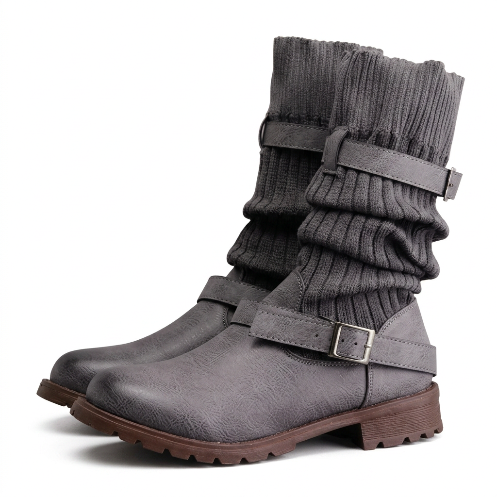 Botas Lana Media Caña